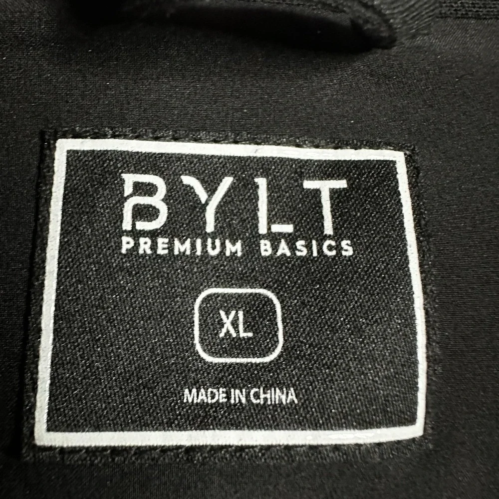 BYLT Blazer Mens XL Black Travel Stretch Performance Tech 46R Jacket Pro